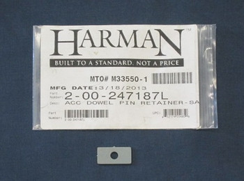 Harman Accentra FS Dowel Pin Retainer (2-00-247187L)