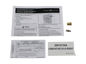 Vermont Castings SDDVT Conversion Kit - LP (LPK-SDDVT-SP)