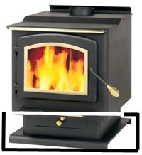 Englander 30 Nc Side Heat Shield Set Of 2 Black Ac 30shsb