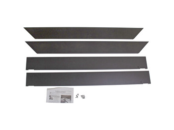 Heat N Glo Slim Line Series 4 Sided Trim Kit - Black (750-TRIM4-BK-B)