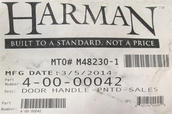 Harman Coal Stove Door Handle (4-00-00042)