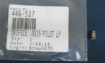 HHT Pilot Orifice - .0115 - LP (SRV446-517)