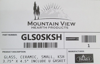 Kozi KSH Small Ceramic Glass w/Gasket (GLS0SKSH)
