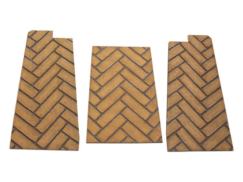 Napoleon GD82 Decorative Brick Panels & Hearth Strip – Herringbone & Sandstone (GD811-KT)