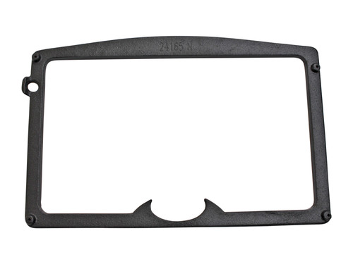 Osburn 1100 & 1600 Cast Iron Door Overlay - Black (OA10230)