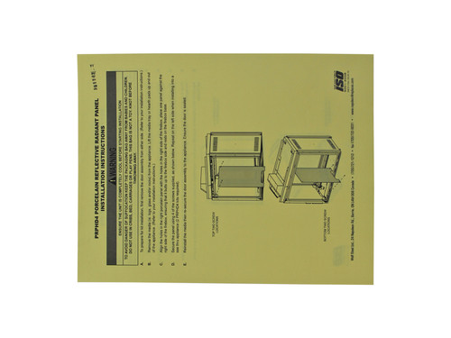 Napoleon HD4 End Porcelain Panel Kit (PRPHD4)