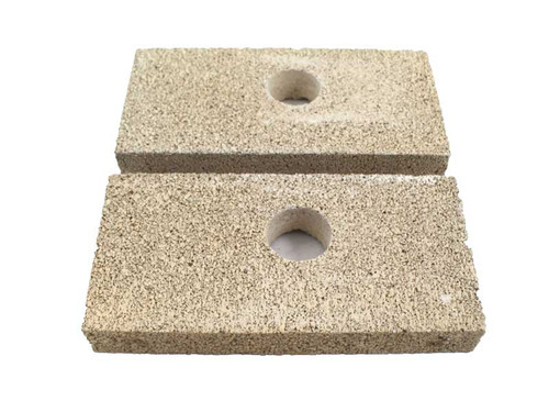 Quadra-Fire Rear Firerick with Hole - 2 Pack (SRV435-0800)