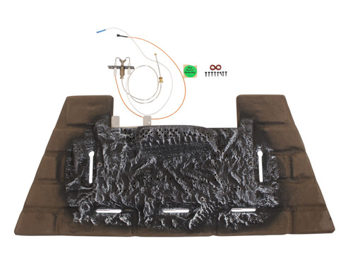 Heat N Glo Burner Assembly & Pilot Upgrade - NG (SRV2027-007A-NG)