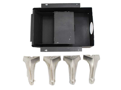 Vista Flame VF1700 Leg Set with Ash Pan - Brushed Nickel (50-1876)