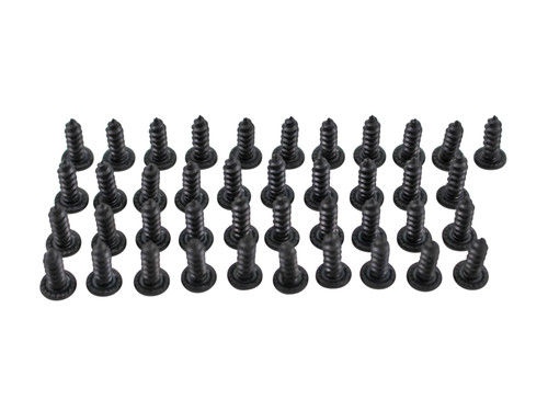 Quadra-Fire, Heatilator & Majestic Black Philips Head Screws - 40 Pack (12460/40)