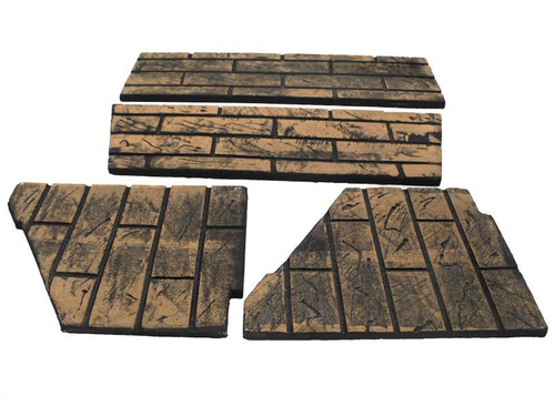 Quadra-Fire Topaz Series Refractory Brick Assembly (BRICK-TOPAZ)