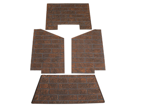 Heat N Glo 6000CL/CLX-IPI Refractory Set - Stratford (SRV6CLXREF-STRT)