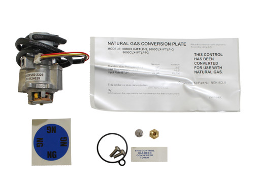 Heat N Glo 8000CLX-IFT-G/S Conversion Kit - NG (NGK-8CLX)