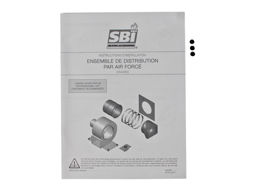 Osburn Horizon Wood Stove Forced Air Distribution Kit (VA4460)