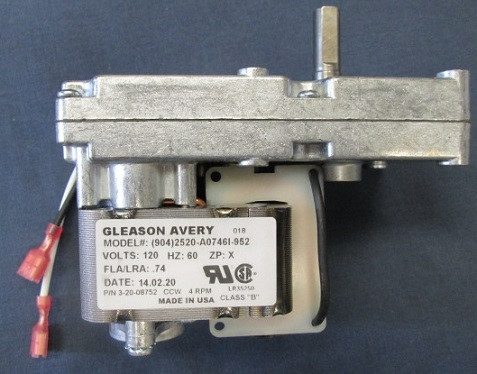 Harman 4 RPM CCW Auger Motor - 3-20-08752