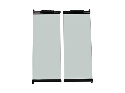 Majestic Sovereign Series Original Bi-Fold Glass Doors w/ Black Trim (DM1736)