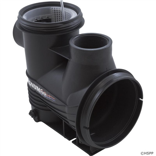 Jacuzzi Magnum Force 3 Trap/Pump Body with Plugs - 03-0907-01-R
