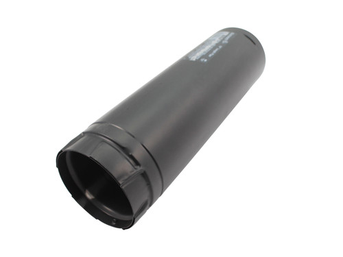 DuraVent PelletVent Pro 3" x 12" Straight Pipe - Black (3PVP-12B)