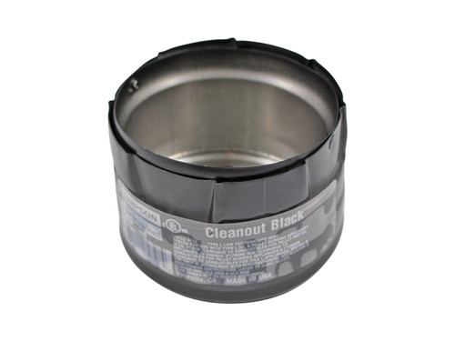 DuraVent PelletVent Pro 3" Clean-Out Tee Cap - Black (3PVP-COB1)