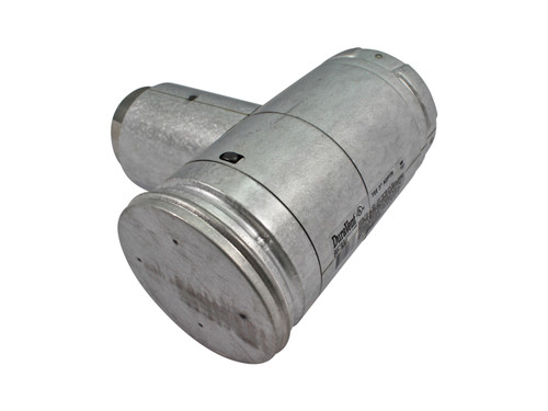 DuraVent PelletVent Pro 3" Adapter Tee with Clean-Out Tee Cap - Galvalume (3PVP-TAD)