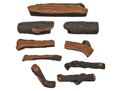 Superior 30" Manchester Oak 9 pc Log Set (F0212)
