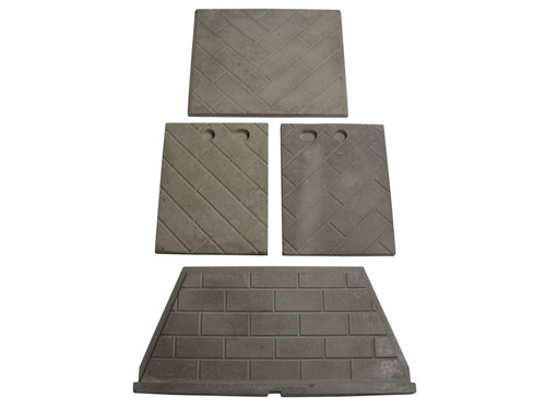 Astria & Superior Refractory Set - White Herringbone (F4842)