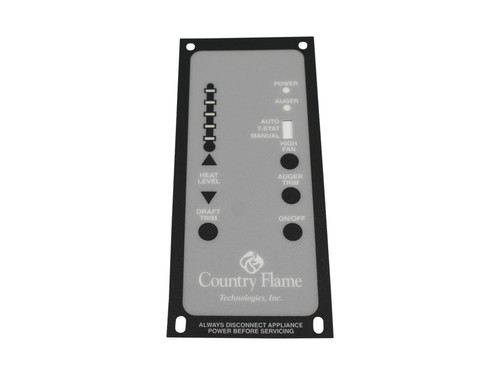 Country Flame Crossfire-Flex Control Board Faceplate (NPS-1005-FP)