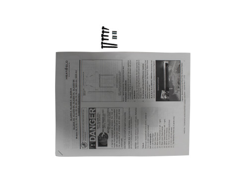 Heat N Glo SlimLine Series Reflective Black Glass Refractory (GLASS-5X)
