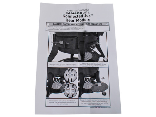 Kamado Joe Konnected Joe Rear Module Kit (9904220018) Kamado Joe Konnected Joe Rear Module Kit (9904220018)