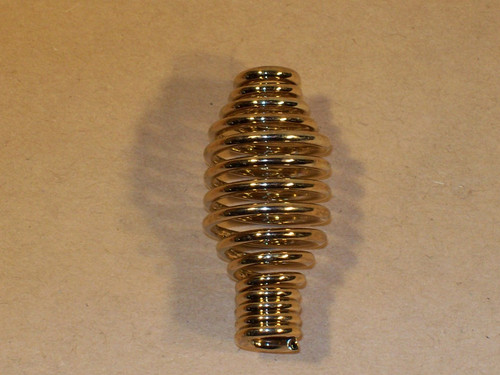 Enviro & Vista Flame Damper Spring Handle - Brass (EF-191)