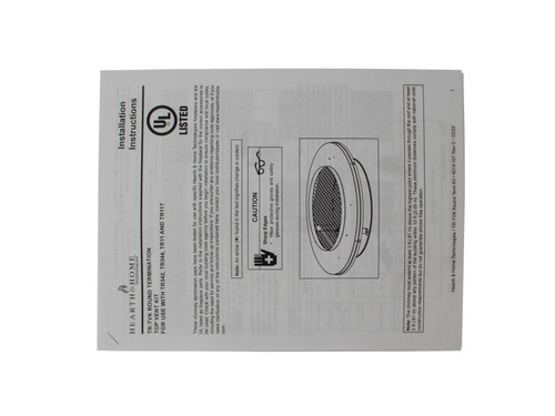 HHT Round Termination Top Adaptor Kit for Shrouds (TR-TVK)