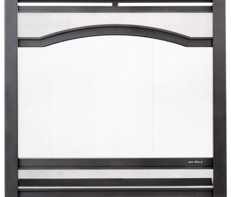 Heat N Glo Arcadia Overlap Arched Front - Gun Metal (ARC-32-GM)