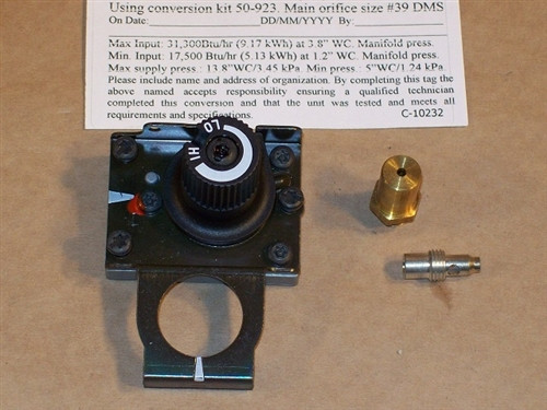 Enviro DV36 Conversion Kit - NG (50-923)
