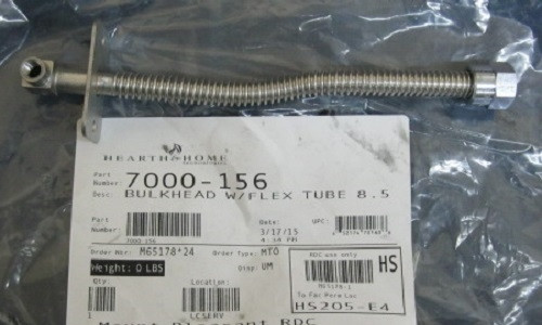 HHT Bulkhead with Flex Tube (SRV7000-156)