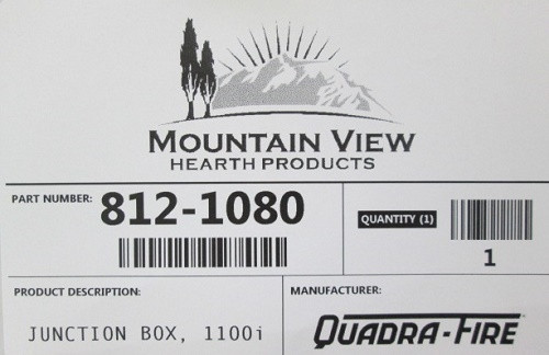 Quadra-Fire 1100i Junction Box (812-1080)
