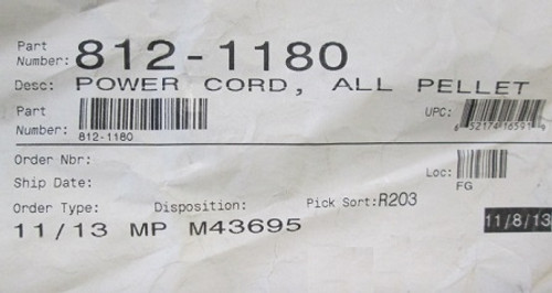 HHT Power Cord (812-1180)