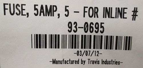 Lopi and Avalon Inline 5 Amp Fuse (93-0695)