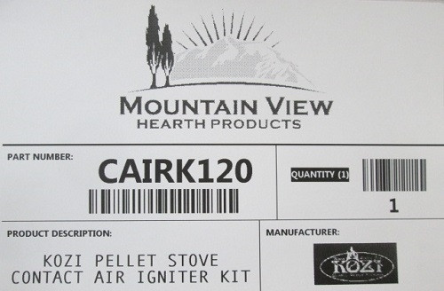 Kozi Contact Air Igniter Kit (CAIRK120)