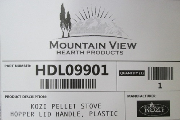 Kozi Plastic Hopper Lid Handle (HDL09901)