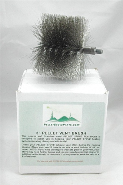 3" Stainless Steel Pellet Vent Brush (PP5503)