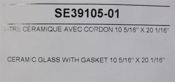 Osburn 2400 Glass with Gasket (SE39105-01)