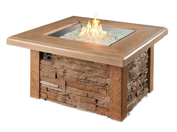  Sierra Square Fire Pit Table (Sierra-2424-M-K)