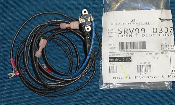 Heat N Glo High Temp Limit Switch (SRV99-033Z)