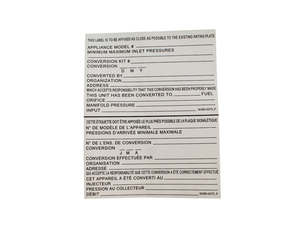 Napoleon PSE Conversion Kit - NG (W175-0147)