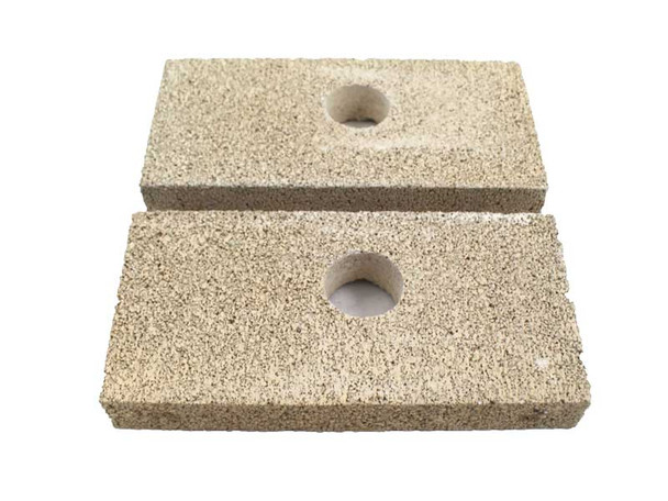 Quadra-Fire Brick with Hole - 2 Pack (SRV435-0800)
