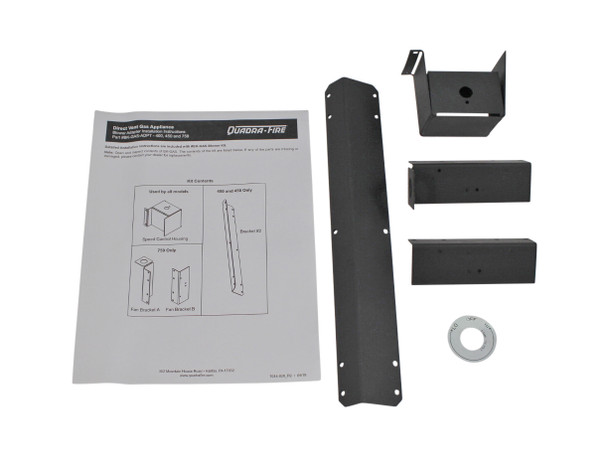 Blower Adapter Kit for Quadrafire Gas Stoves (BK-GAS-ADPT)