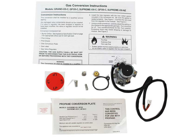 Heat N Glo Conversion Kit - LP (LPK-I30-C)