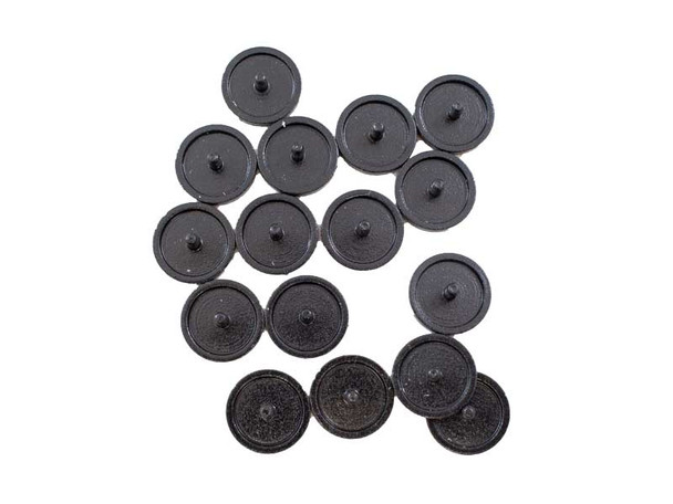 Astria & Security Decorative Screw Caps - Black (PR-SACBTFBK2)