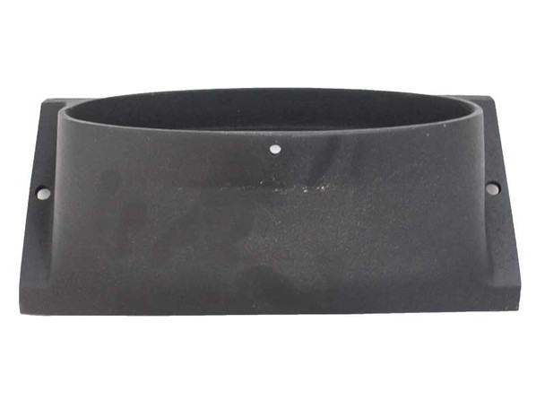 Vermont Castings 8" Oval Flue Collar - Classic Black (0000555)