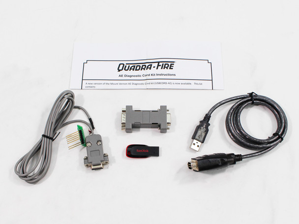 Quadra-Fire Pellet Diagnostic USB Cord (USBCORD-AE)